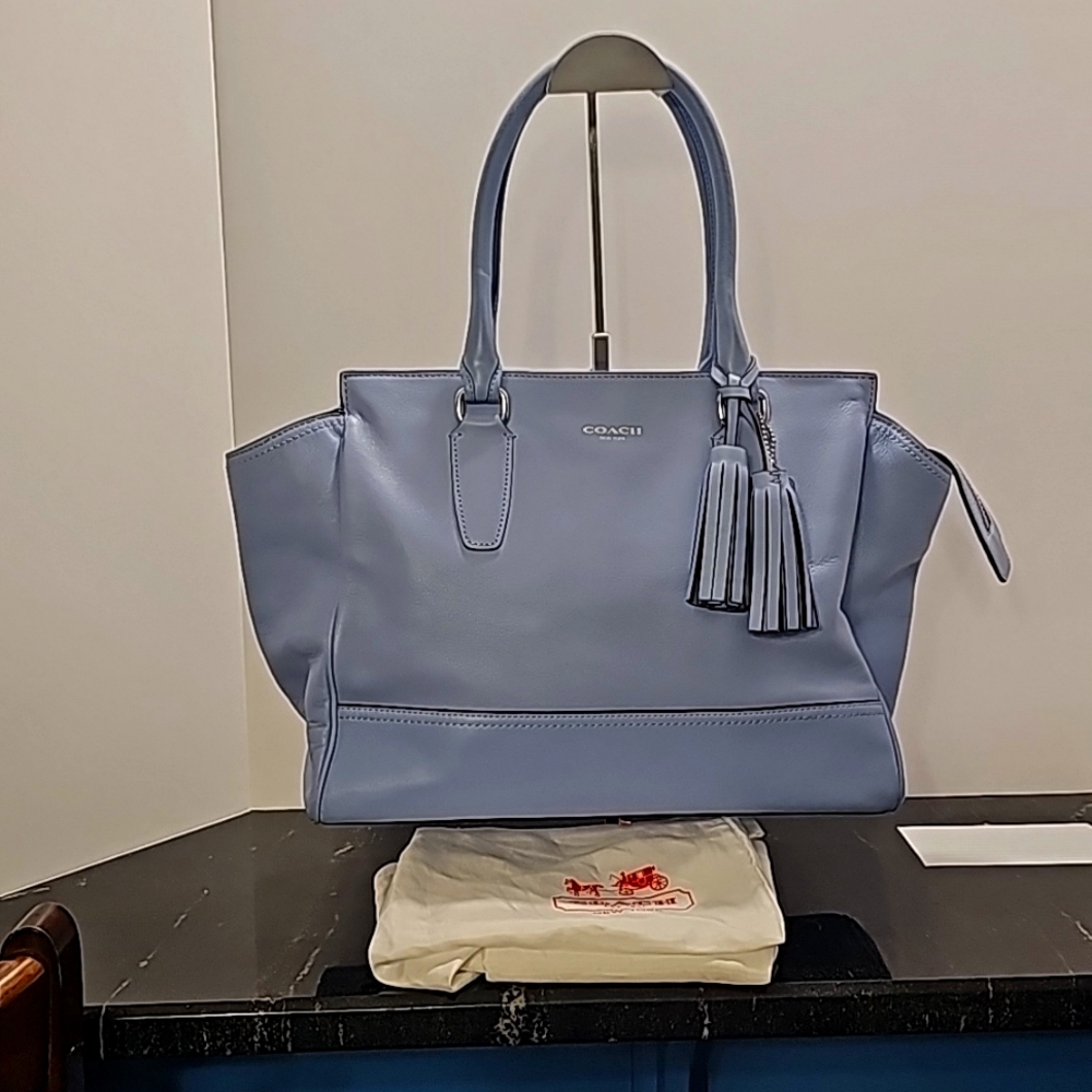 Coach Blue Satchel  Vintage but classic